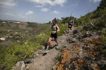 La LPA Trail  se celebró este sábado en la capital grancanaria/Carlos Díaz Recio.